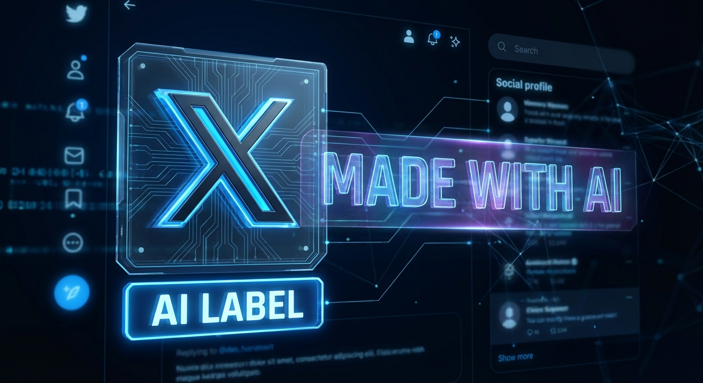 X arbeitet an "Made with AI"-Labels für synthetische Inhalte