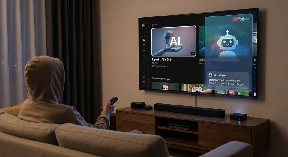 YouTube testet KI-Chatbot für Smart-TVs